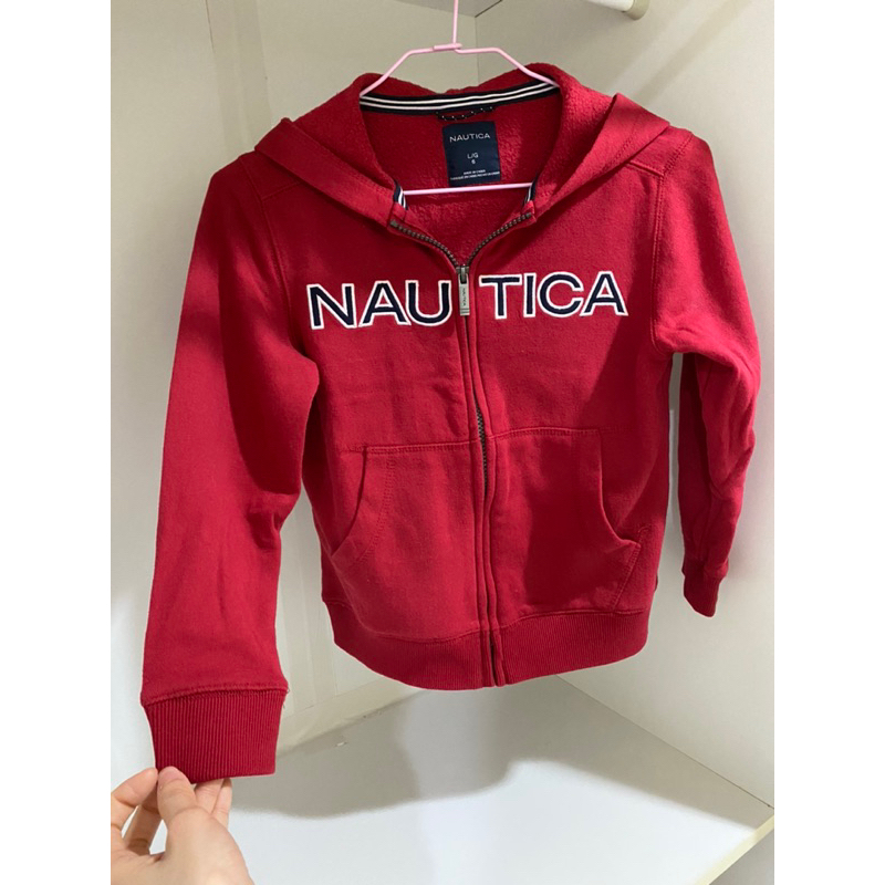 《全新》Nautica 紅色刷毛保暖外套 尺寸6 適合6y