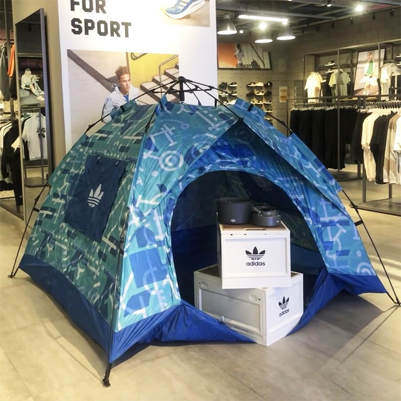 現貨 國外限定 Adidas Original 會員限定 露營用具 帳篷 鍋具組 咖啡 收納箱 手推車