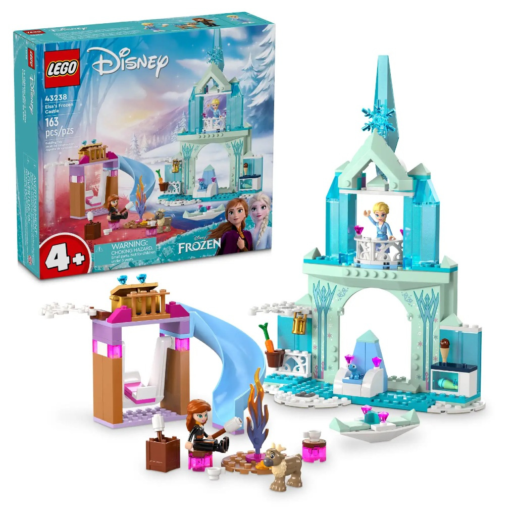 【台中宏富玩具】樂高積木 LEGO Disney Princess  43238 艾莎的冰雪城堡