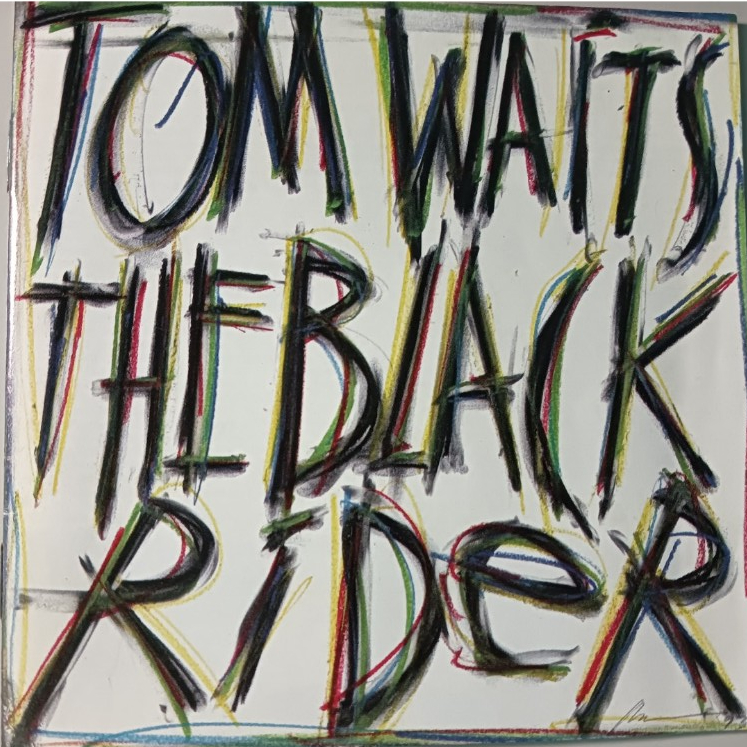 Tom Waits Black Rider CD 原版 正版 二手 9成新 歌詞有手寫註記