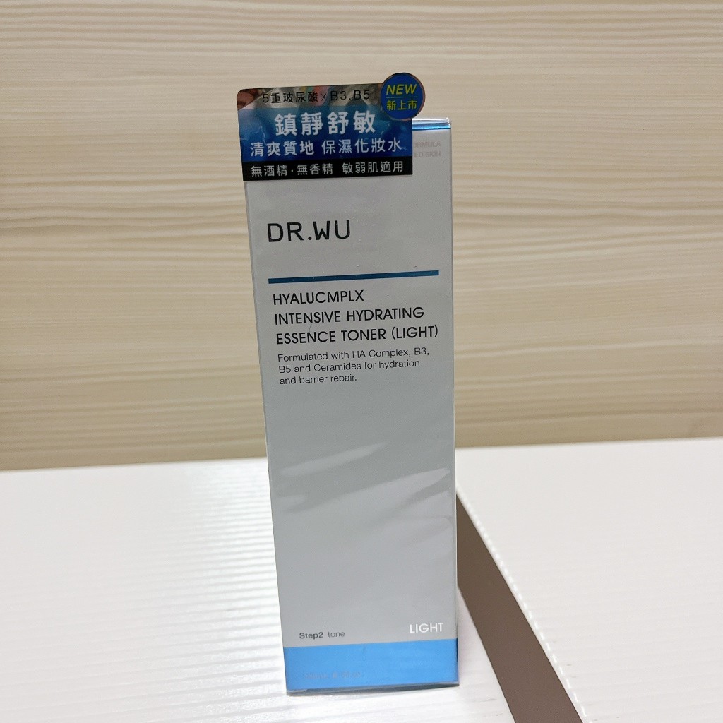 【全新】DR.WU玻尿酸保濕精華化妝水(清爽型)150ML