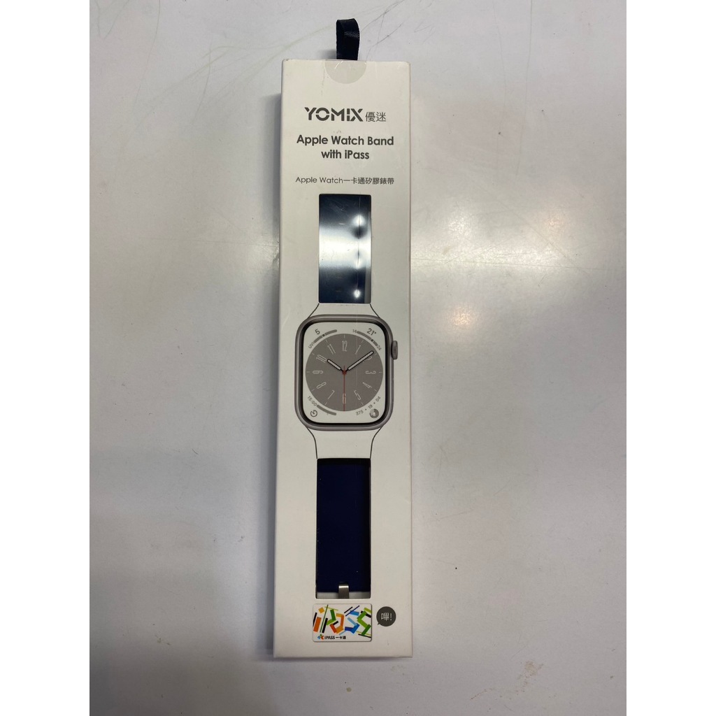拆檢 YOMIX 優迷 Apple Watch 40mm IPASS一卡通 矽膠錶帶
