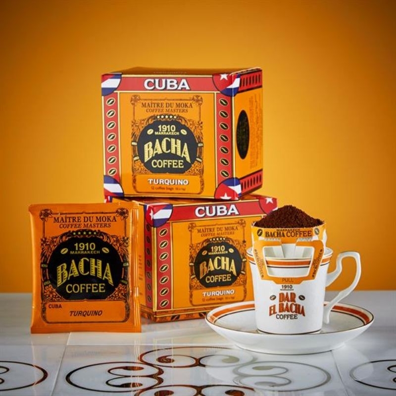 Bacha Coffee 古巴圖基諾濾掛式咖啡，一盒12gx12包(青鳥旅行，情人節禮盒）附精美包裝，無提袋