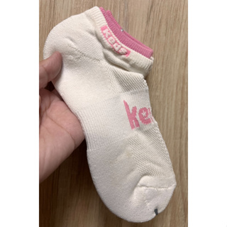 (全新)韓國製Keds 女大人毛巾底運動襪 白粉紅 size：22~24cm