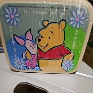 小熊維尼 保鮮盒 置物盒