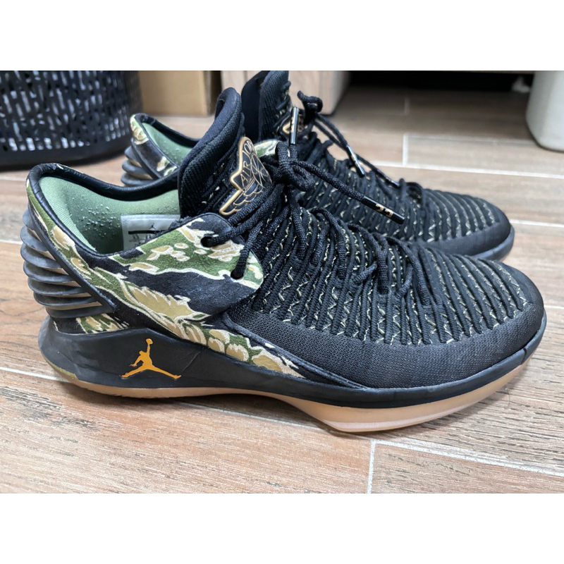 AJ Air Jordan XXXII 32 Low 籃球鞋 Camo US9.5 二手