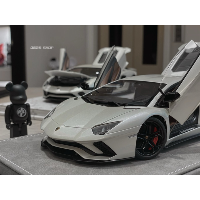 1/18 AUTOart Lamborghini Aventador S 藍寶堅尼模型車 珍珠白 《0629 SHOP》