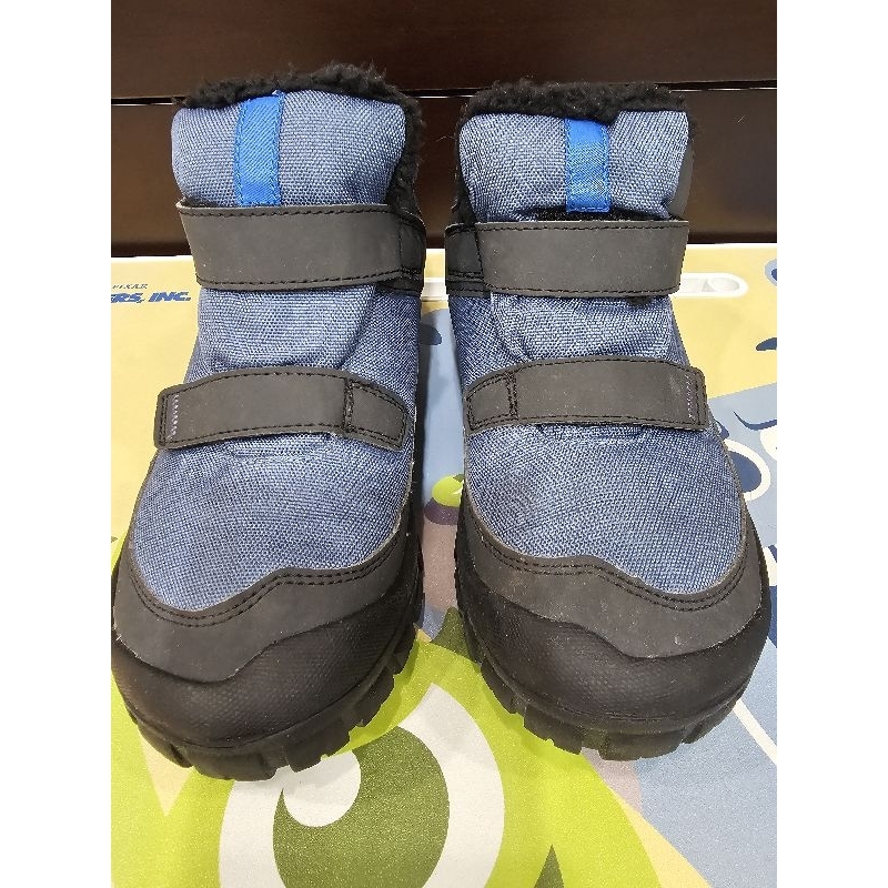迪卡儂男童防寒雪靴（20cm）