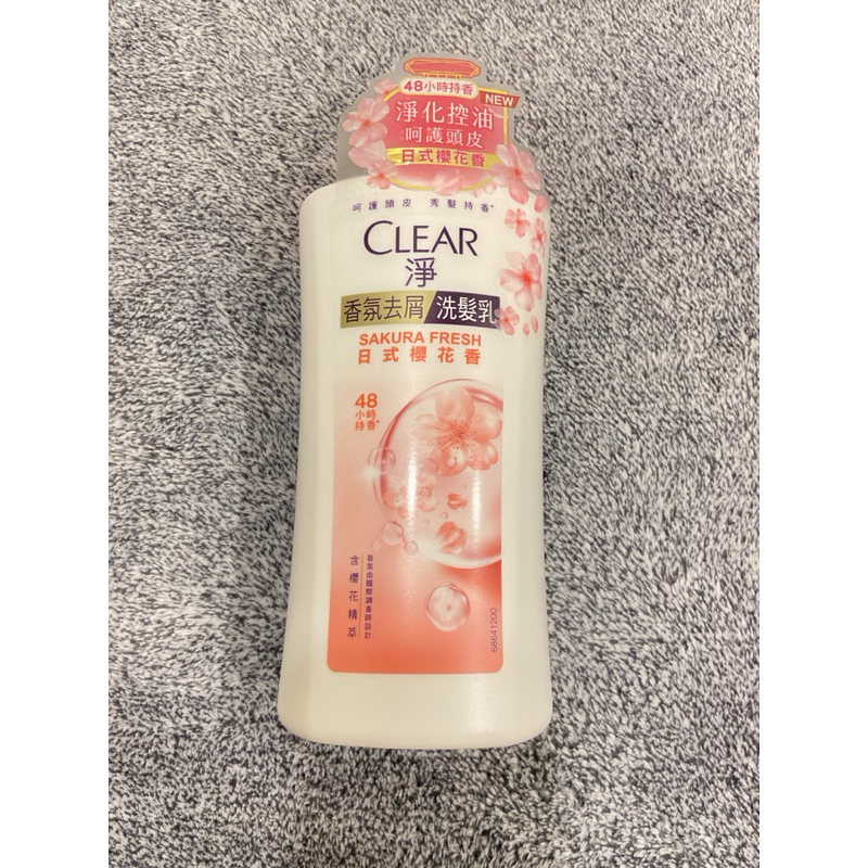 2024/10-CLEAR淨 香氛去屑洗髮乳 日式櫻花香-750g