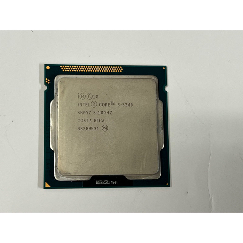 電腦雜貨店～INTEL CPU-1155 Core i5-3340 3.1G 二手良品 $250