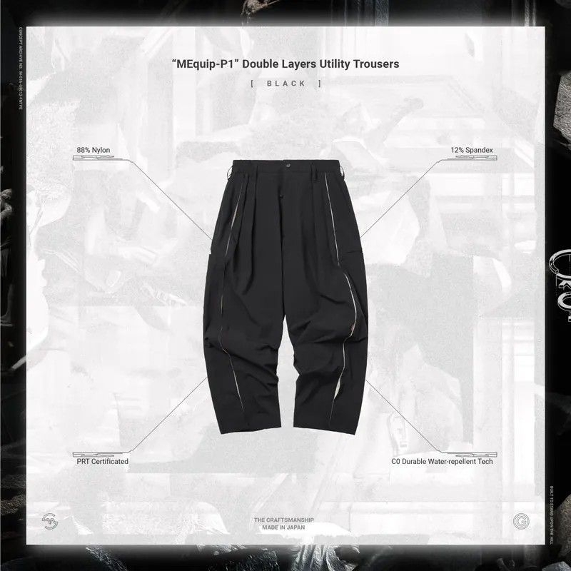 GOOPiMADE “MEquip-P1” Double Layers Utility Trousers GOOPi