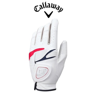 【Callaway 卡拉威】TECH 男士 高爾夫球手套 白色