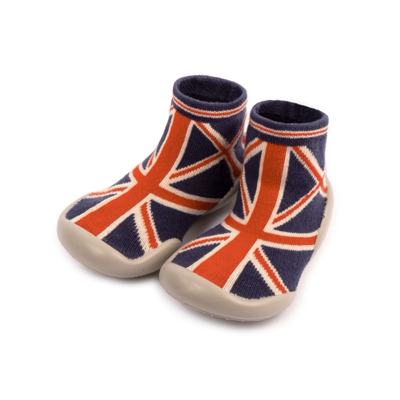 Collegien法國鞋襪 英國旗 學步鞋 室內鞋 嬰兒