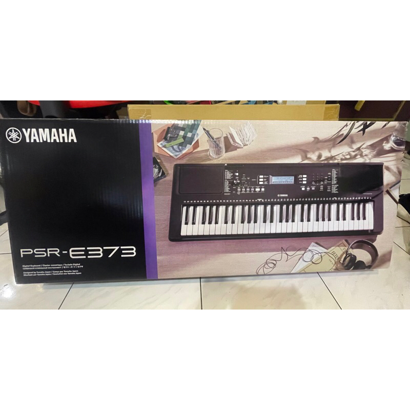 YAMAHA PSR-E373 標準61鍵 電子琴 含原廠琴架