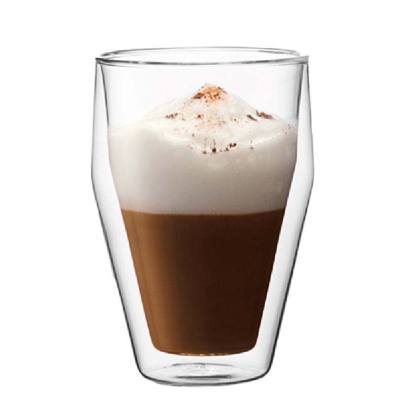 【原廠現貨免運】丹麥bodum TITLIS 雙層玻璃杯兩件組 350cc-2入｜咖啡杯 水杯 最高可耐176度C