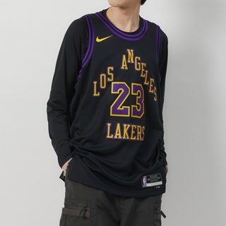 Nike LeBron James 男 黑紫色 洛杉磯 湖人隊 詹皇 無袖 籃球 背心 DX8506-012