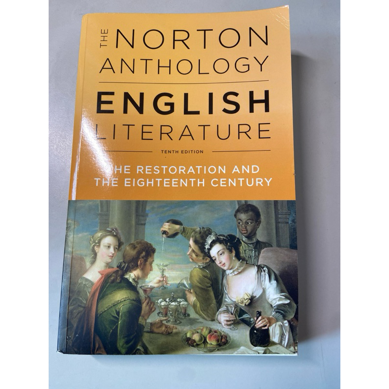 The Norton Anthology English Literature(The Restoration+18c)