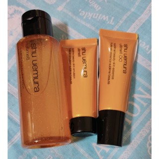 〖植村秀｜shu uemura〗全能奇蹟金萃精華水 50ml 全能奇蹟金萃精華 7ml 全能奇蹟金萃乳液 10ml
