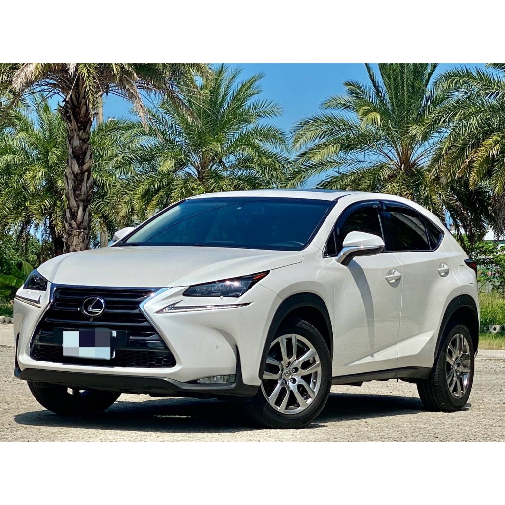 2015 Lexus NX200t 白#強力過件9 #強力過件99%、#可全額貸、#超額貸、#車換車結清