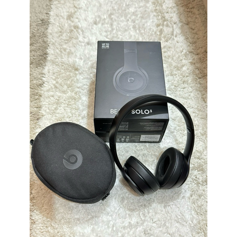 Beats Solo3 Wireless 頭戴式耳機 霧黑色