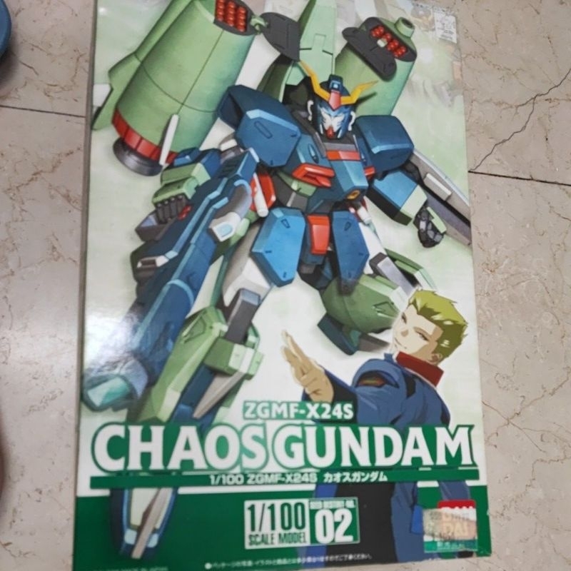 鋼彈SEED Destiny HG02 1/100 Chaos Gundam 混沌鋼彈 ZGMF-X24S