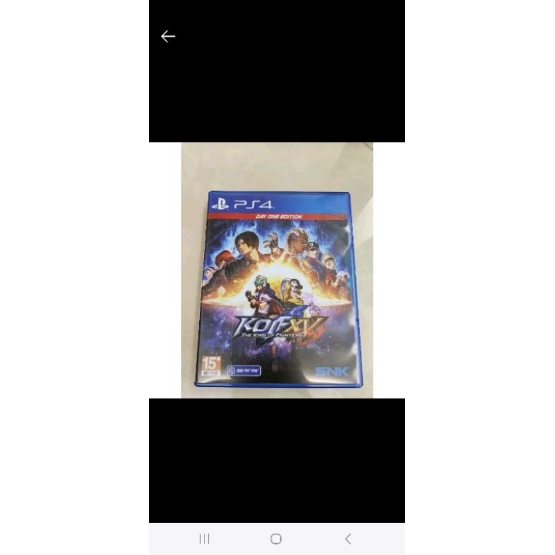 PS4 二手遊戲片 拳王15 中文版