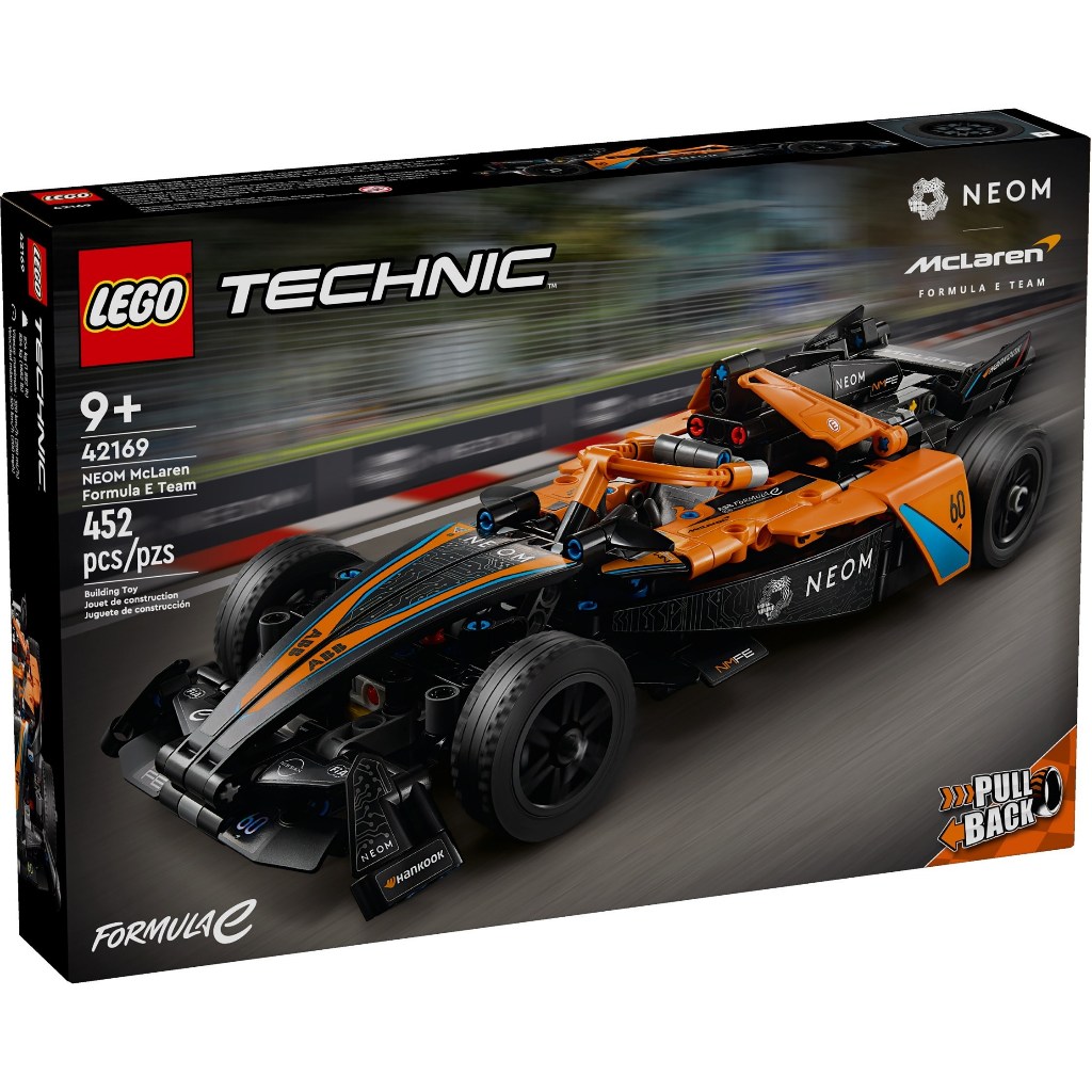 LEGO 樂高 42169 NEOM McLaren Formula E Race Car