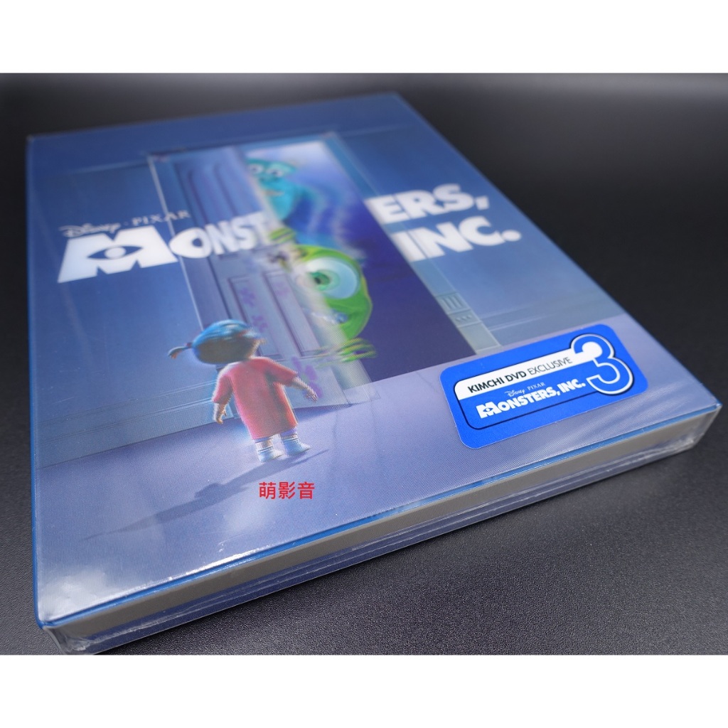 藍光BD 怪獸電力公司 Monsters Inc. 3D+2D雙碟幻彩盒限量鐵盒版 2D有繁中字幕 全新