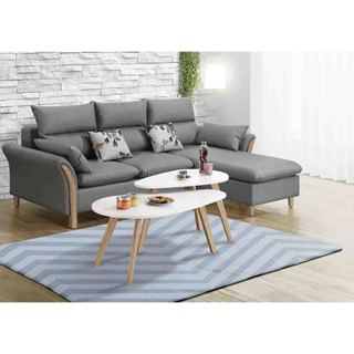 【宏興HOME BRISK】曼海姆3.3尺/2.64尺白色茶几，《ZZ新品24》
