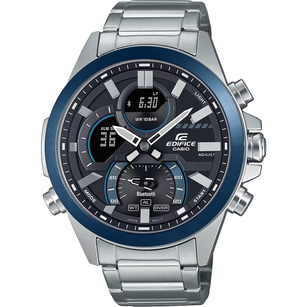 ∣聊聊可議∣CASIO 卡西歐 EDIFICE 賽車運動藍芽手錶  ECB-30DB-1A