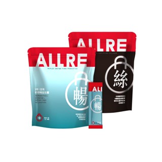 【ALLRE 歐瑞生醫】強健豐盈法絲膠原蛋白 (100g/包)+3有1沒有好順暢益生菌(2.5g/包；30條/包)