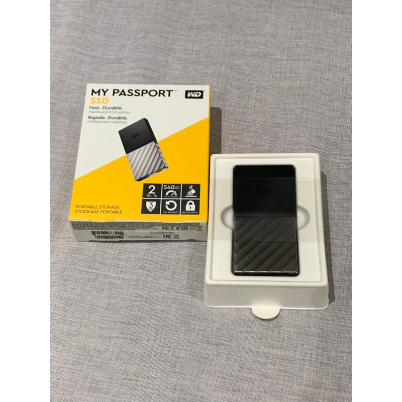 WD My passport SSD 2TB隨身碟，便宜賣