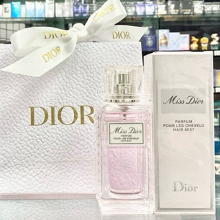 花漾髮香噴霧30ml Dior 迪奧專櫃公司貨保存期限2026年1月贈紙袋+緞帶 蝦皮代開發票 Miss Dior