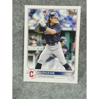 2022 Topps Update #US203 張育成 Yu Chang - Cleveland Guardians