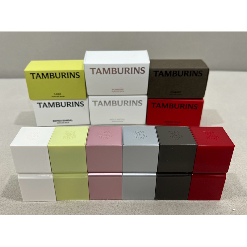 保證正品-韓國Tamburins香水香膏(6款香味)