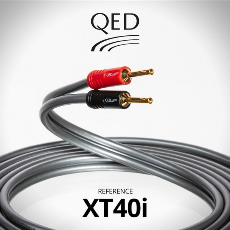 英國美聲QED REFERENCE XT40i廠製喇叭線［3米*2］［5米*2］