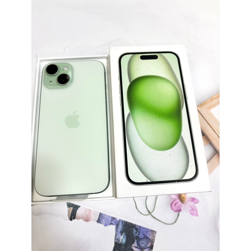 ❤️google五星評論店家❤️🍎 Apple iPhone15 128GB綠色🍎螢幕6.1吋🔥台灣公司貨🔥
