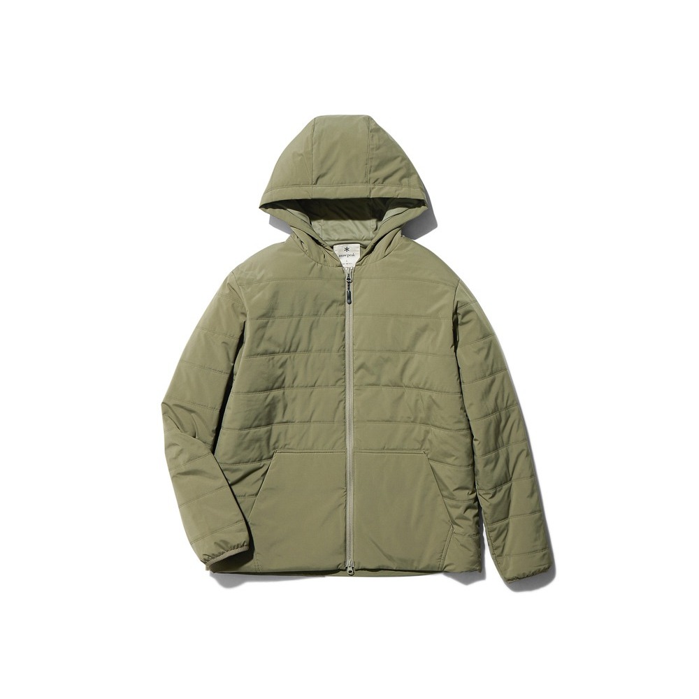 [阿爾卑斯戶外]Snow peak 彈性保暖連帽外套 橄欖綠 SW-23AU00404OL