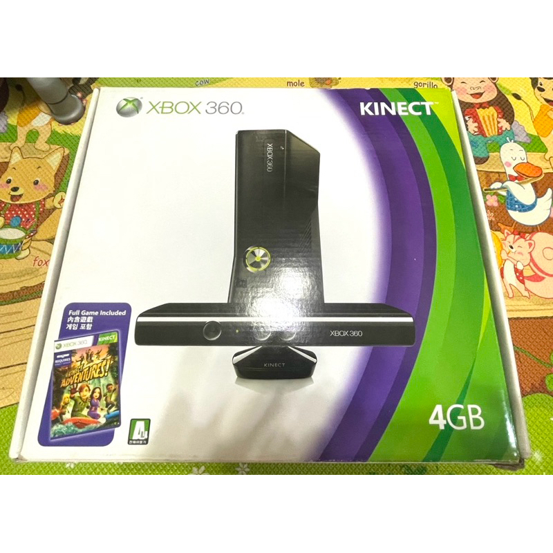 XBOX 360 KINECT二手主機、二手遊戲片