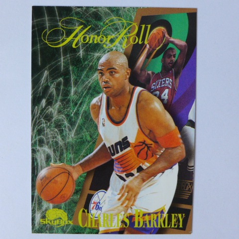 ~Charles Barkley/巴克利/名人堂/惡漢~1996年Skybox.NBA籃球卡