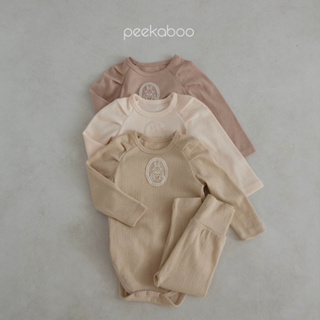 peekaboo 兔子蕾絲織紋寶寶套裝 ｜寶寶 嬰兒 包屁衣 嬰兒衣服 寶寶衣服 嬰兒髮帶 寶寶套裝
