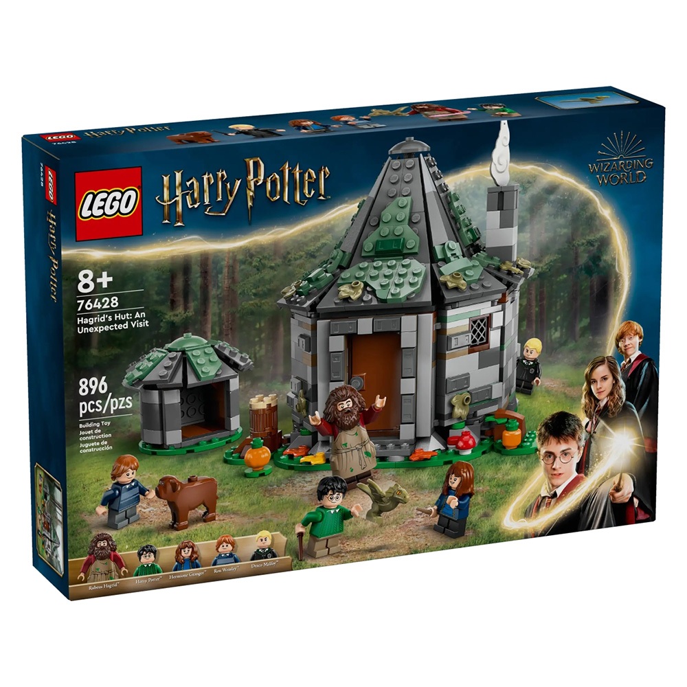 LEGO樂高 LT76428 Harry Potter 哈利波特系列 - Hagrid"s Hut: An Unexpe