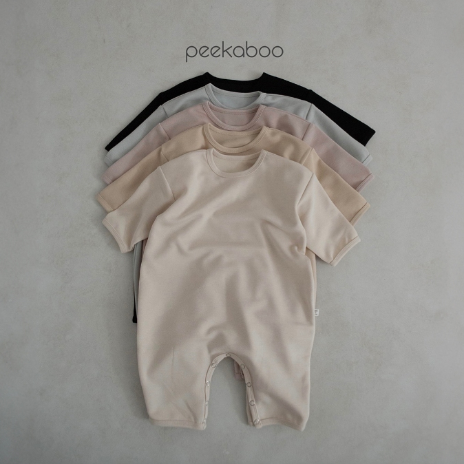 Peekaboo 好柔軟圓領連身衣《現+預》｜嬰兒包屁衣 男童 寶寶衣服 嬰兒衣服 小孩衣服 韓國童裝