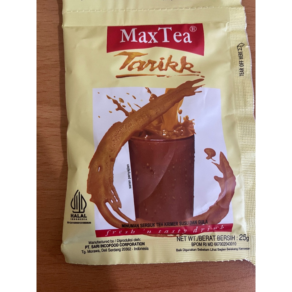 【Max Tea】印尼 MaxTea奶茶