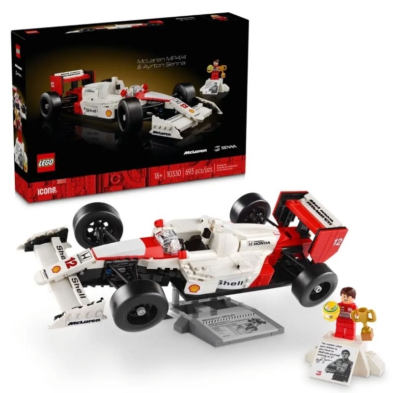 自取1900【ToyDreams】LEGO ICONS 10330 麥拉倫 McLaren MP4/4 &amp; Ayrton