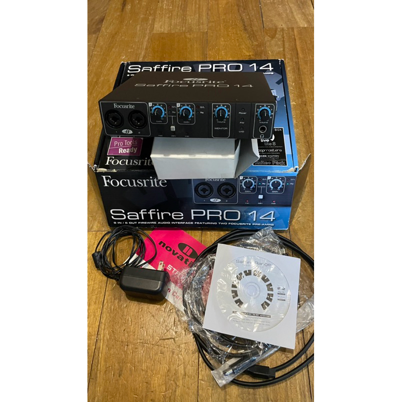 Focusrite Saffire Pro 14 FireWire 火線 6pin 數位錄音介面 8in6out
