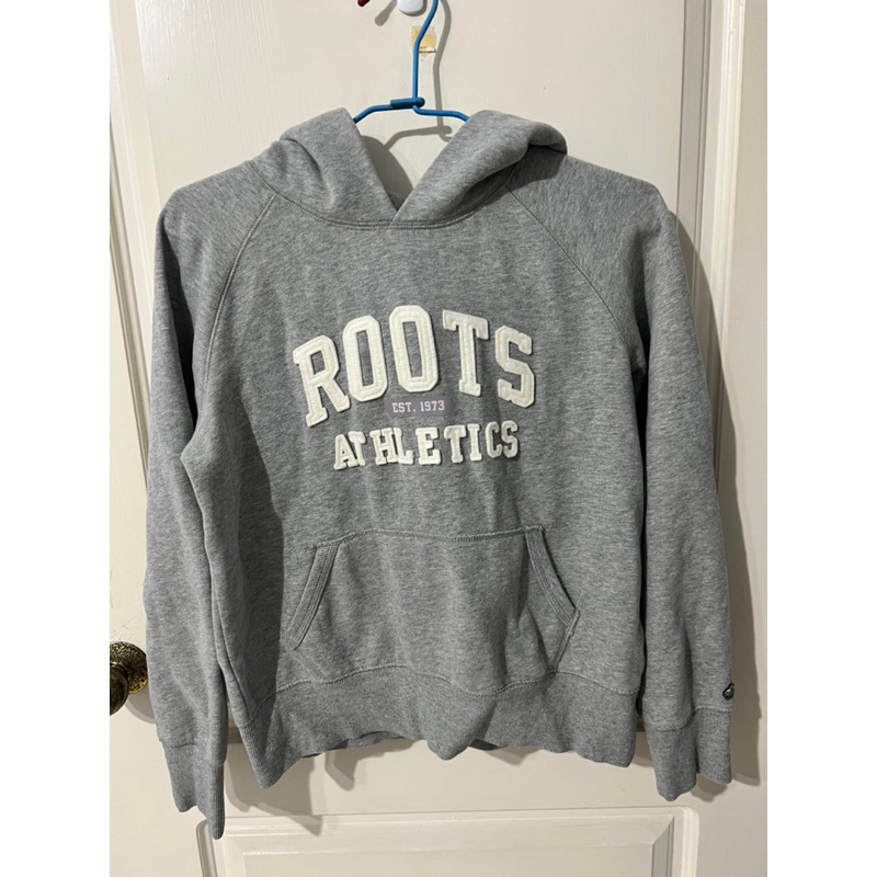 Roots  logo經典 女 帽T