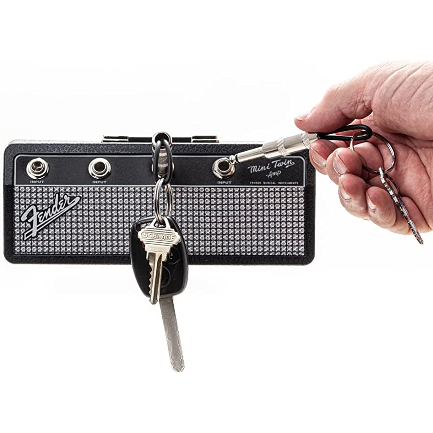 Fender 經典音箱鑰匙座 Twin Pluginz  最新版 立體浮雕 鑰匙插孔 鑰匙盒 附工具組 鑰匙圈