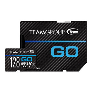 全新不含轉卡! TEAM 十銓 GO Card 128GB MicroSD UHS-I U3 運動攝影機專用卡 終保