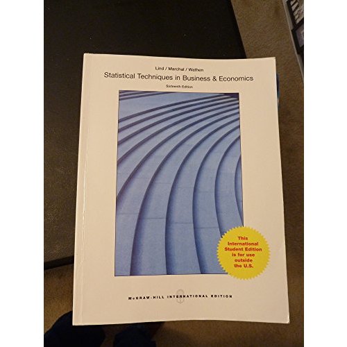 可議價 Statistical Techniques in Business and Economics (16 版)